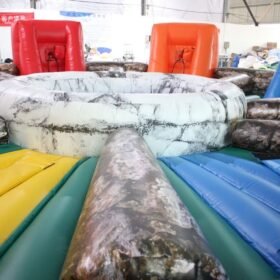 humor amarillo comebolas hinchable