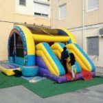 Hinchable Arco Iris en Fiesta de Cumpleaños