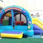 Colchoneta Hinchable Arco Iris