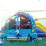 Alquiler de Colchoneta Hinchable en fiesta de Alicante