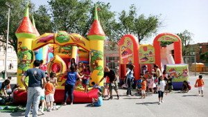 Alquiler de Colchonetas Hinchables en Fiesta